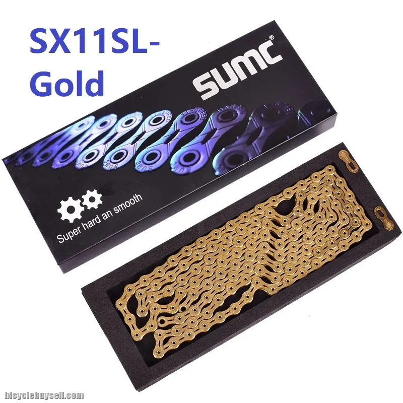 SUMC SX11SL 11 Speed 11s 116 Links Road  MTB Super Lightweight diamond Coating Chain