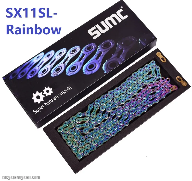 SUMC SX11SL 11 Speed 11s 116 Links Road  MTB Super Lightweight diamond Coating Chain
