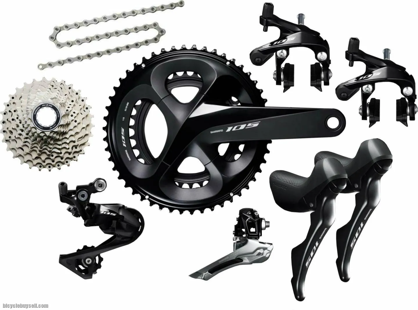 Shimano 105 Groupset R7000 11 Spd JAPAN 22s 22 speed 5800 rim brake mechanical