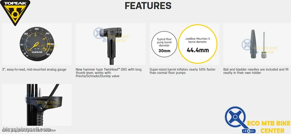 TOPEAK Joeblow Mountain X - Pump