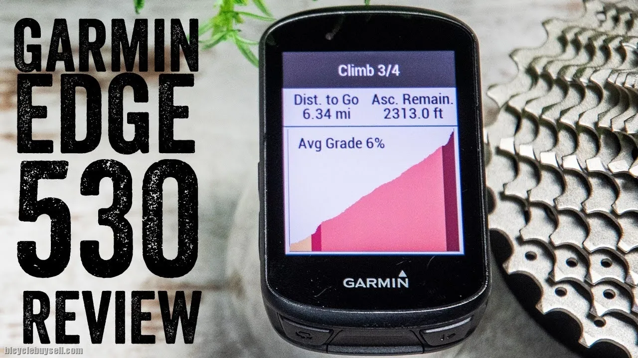 Garmin Edge 530 GPS Cycling Computer With Mapping Cadence Heart Rate 2 Years Warranty