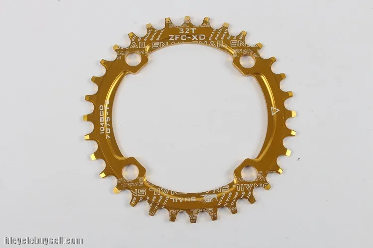 104 BCD Deore MTB chainring Oval round  32T 34T 36T 38T Narrow Wide