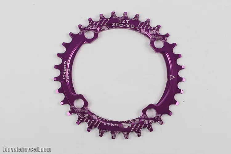 104 BCD Deore MTB chainring Oval round  32T 34T 36T 38T Narrow Wide