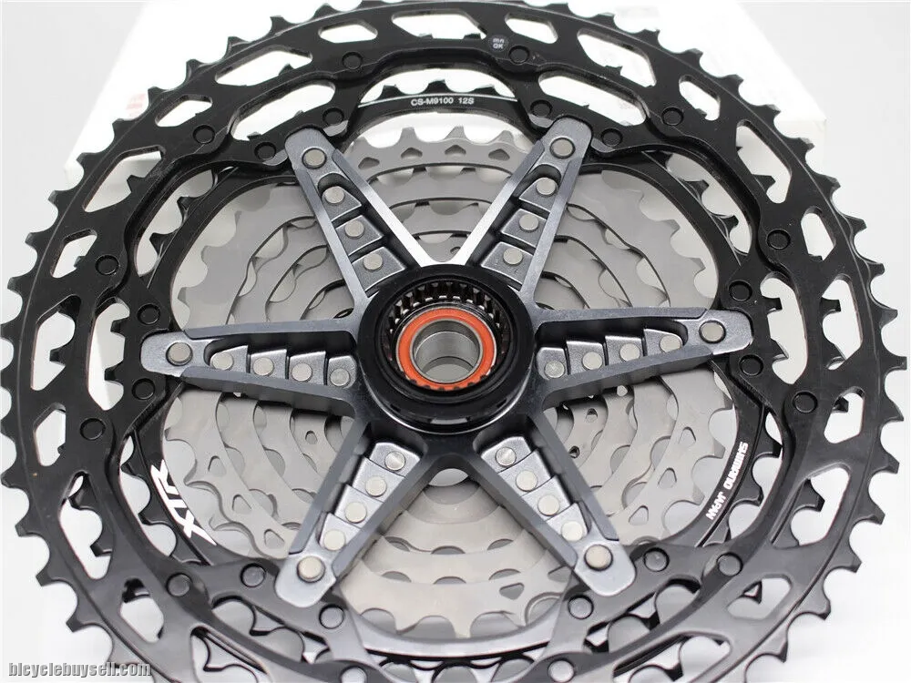 SHIMANO XTR XT SLX M9100 M8100 M7100 MICRO SPLINE CASSETTE SPROCKET 12S FOR DT SWISS HUB THRU AXLE 1