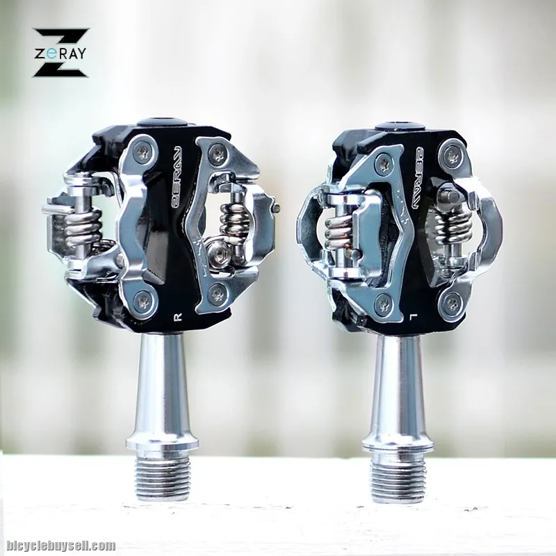 ZeRay MTB Pedals ZP-108S SPD Compatible Pedals Dual sided Road Bike shimano m520 130g ultralight