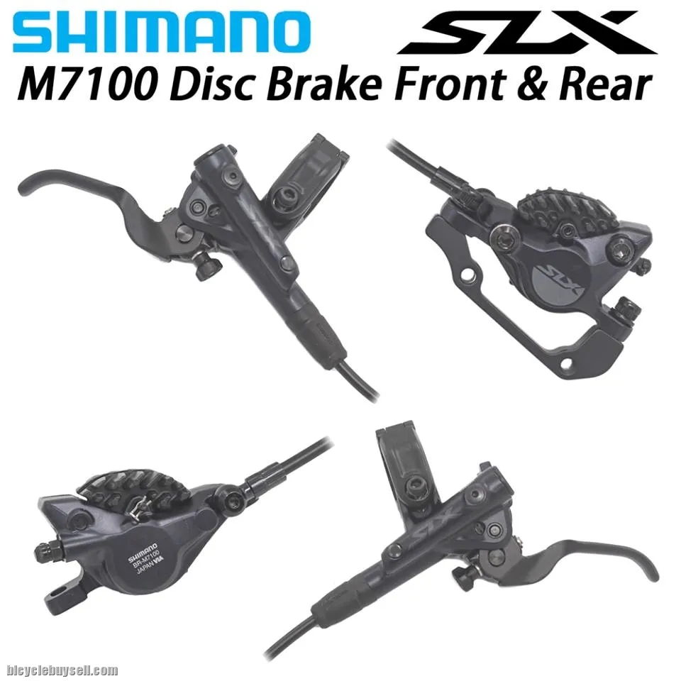 SHIMANO SLX M7120 HYDRAULIC DISC BRAKE LEVER 4-PISTON CALIPER SET BR-M7120+BL-M7100 ICE TECH DEORE