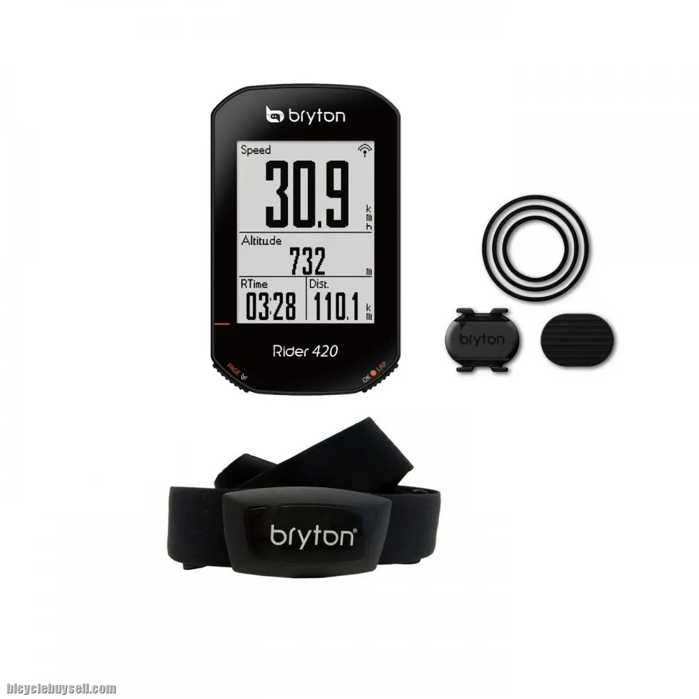 BRYTON RIDER 420E 420 420T WIRELESS GPS GNSS / ANT+ BLE BIKE BICYCLE CYCLING COMPUTER 420H 420T