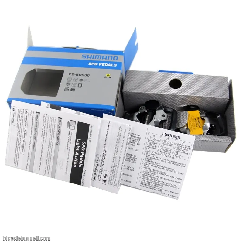 SHIMANO Pedals PD-ED500 Road Bike Touring Pedal MTB bike clipless self-locking pedal ED500 SPD cleat