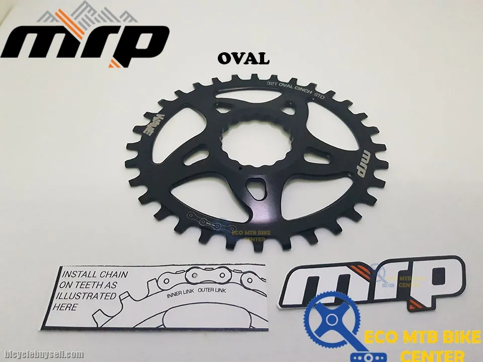 MRP Oval Wave Ring Chainring for Cinch