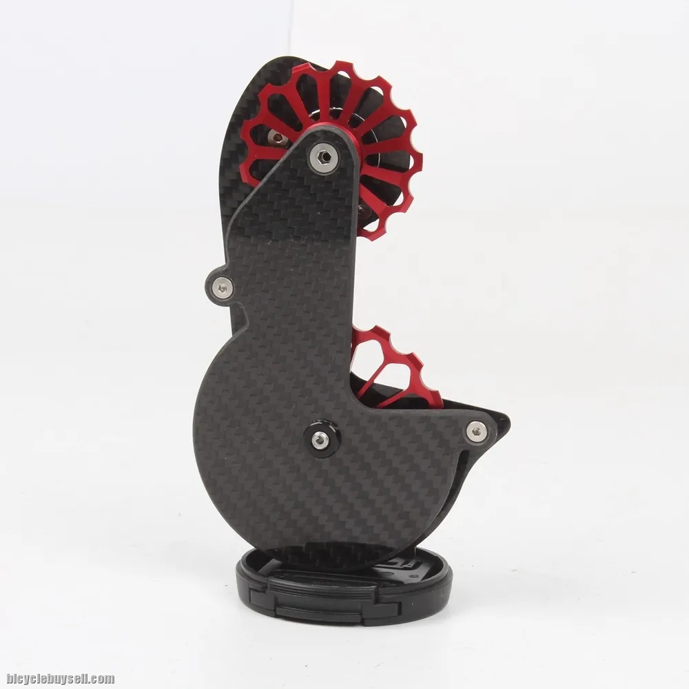 WFL CARBON FIBER CERAMIC BEARING 17T REAR DERAILLEUR JOCKEY PULLEY SHIMANO ULTEGRA 105 R8000 8050