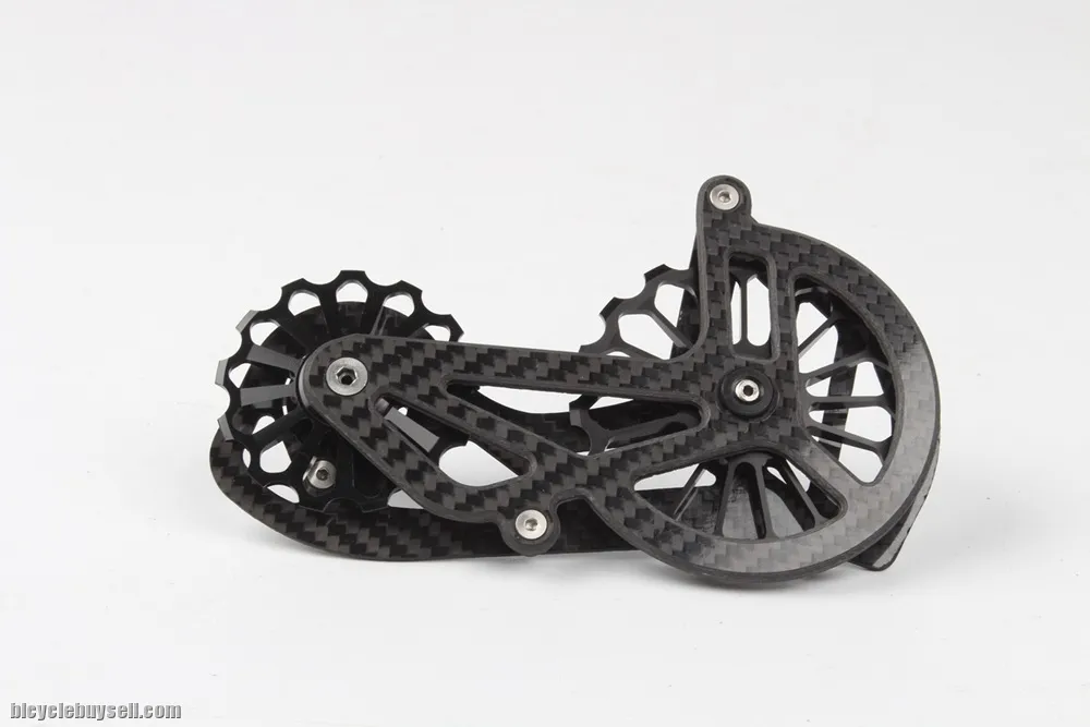 WFL CARBON FIBER CERAMIC BEARING 17T REAR DERAILLEUR JOCKEY PULLEY SHIMANO ULTEGRA 105 R8000 8050
