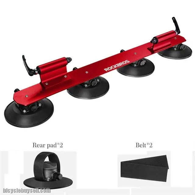 ROCKBROS Sucker Roof-Top Bicycle Rack Carrier Easy Install Roof RackHolder