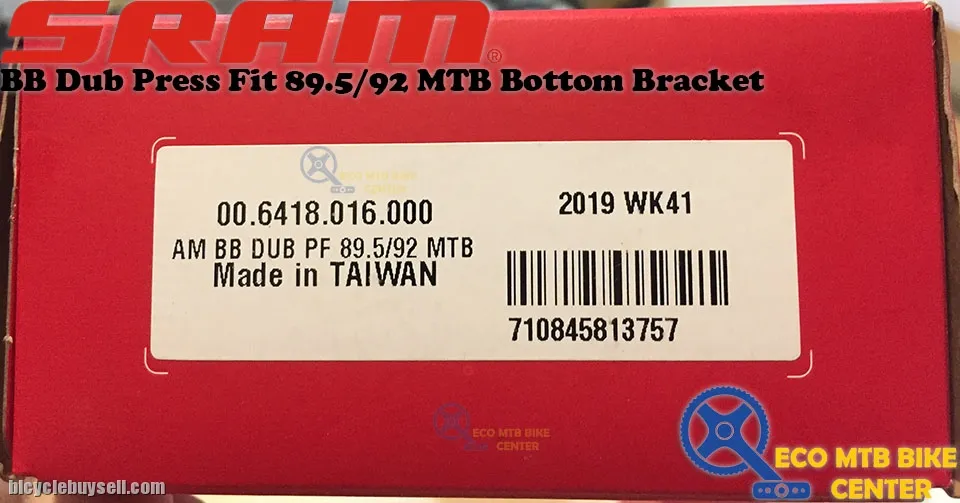 SRAM BB Dub Press Fit 89.5/92 MTB Bottom Bracket