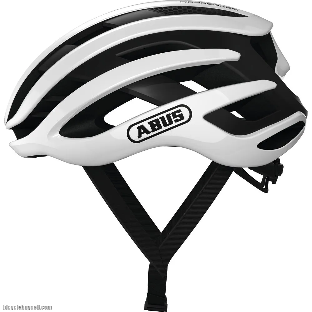 ABUS AIRBREAKER <POLAR WHITE> ROAD HELMET