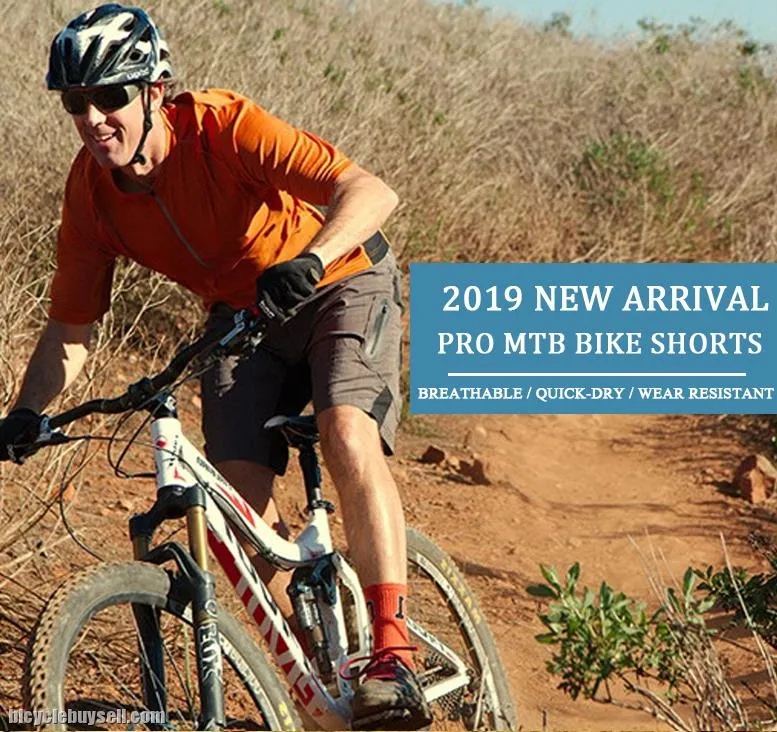 X-TIGER BAGGY OFFROAD TLD MTB LOOSE OUTDOOR DOWNHILL SHORTS (BLACK)