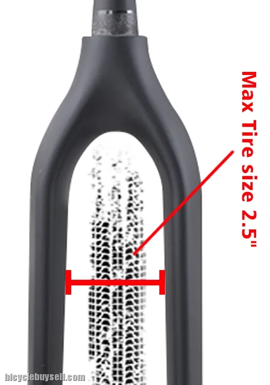 BXT 3K Carbon rigid fork 29er Carbon MTB Fork Tapered Thru Axle 15mm mountain bike 29"