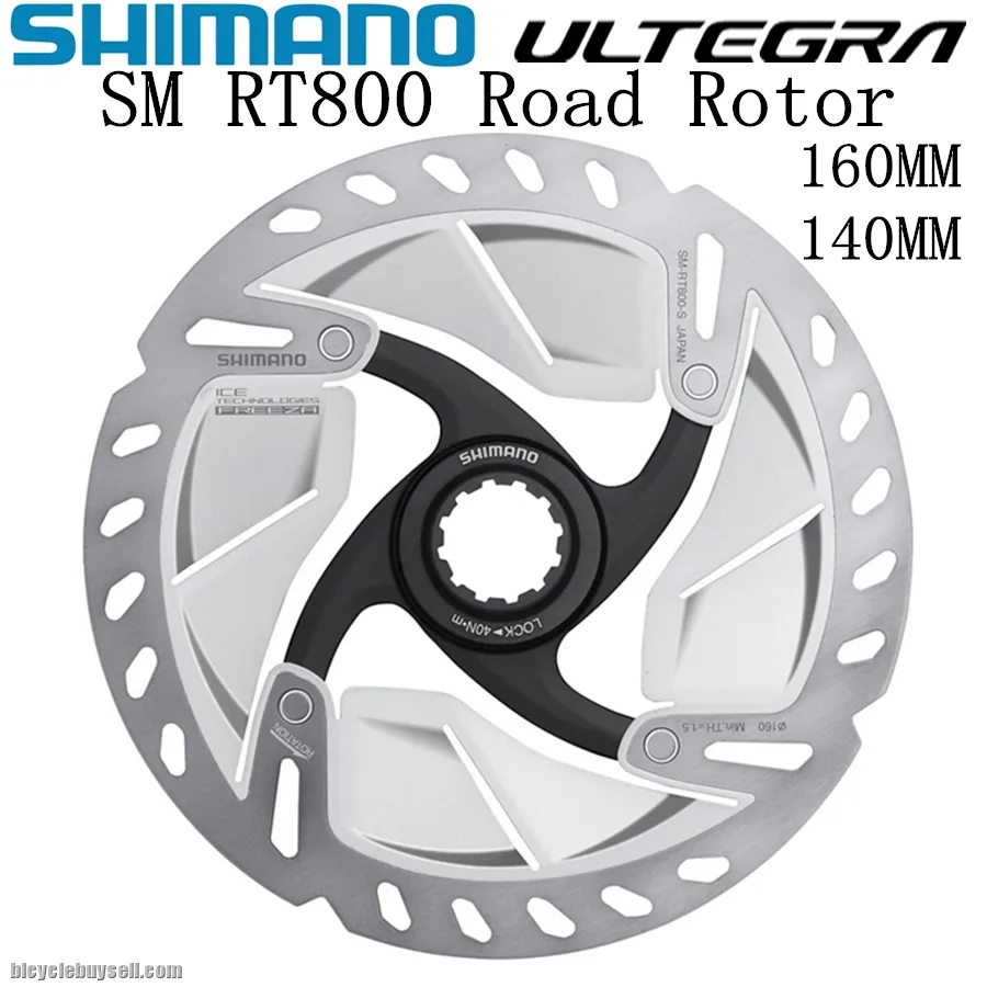SHIMANO ULTEGRA R8000 SM RT800 Rotor 140mm 160mm Road Bicycles Rotor RT800 R8020 R8070 CENTER LOCK D