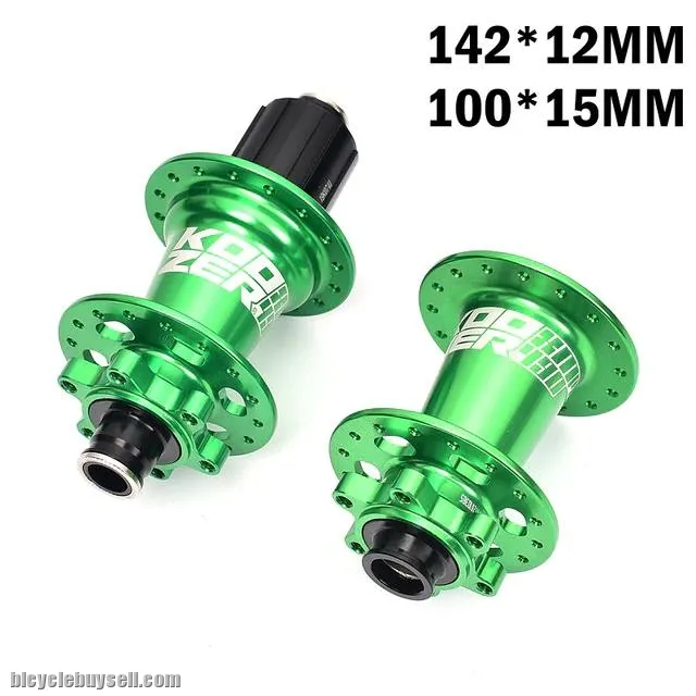 NEW Koozer XM490 PRO Hubs 4 Bearing MTB Mountain Bike Hub Rear 10*135mm QR100*15 12*142mm Thru 32 Ho