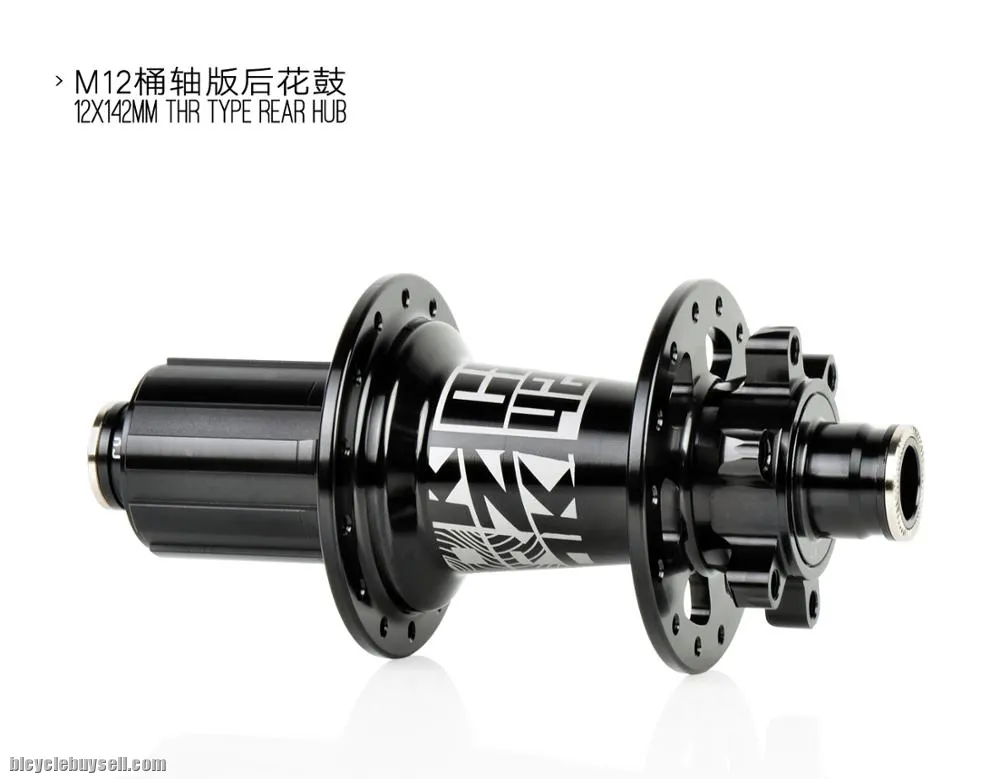 Koozer CX420 6 Pawls 72 Clicks 28 Holes Road Bike Disc Brake Bicycle Hub QR 8 9 10 11S Thru Axle