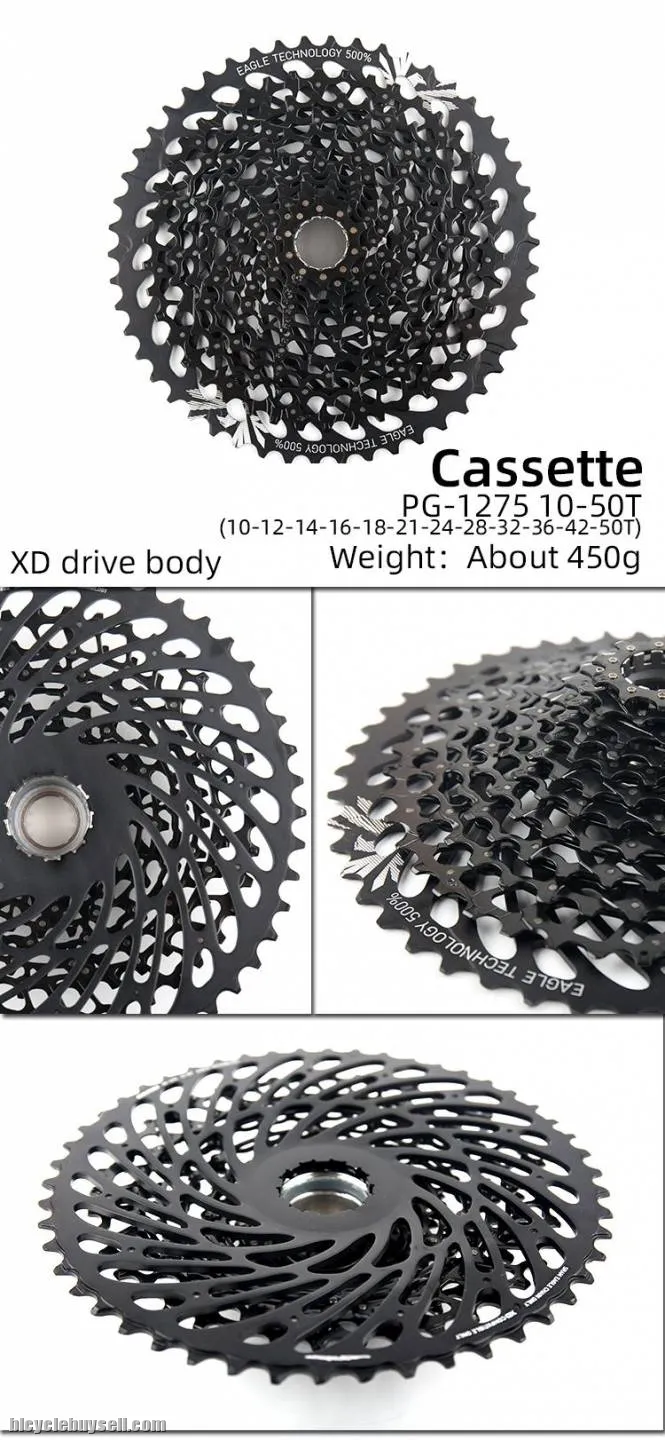 SRAM XX1 GX NX SX EAGLE AXS XG 1299 12 Speed 10-50T Cassette MTB Bicycle Cassette Bike Freewheel fit