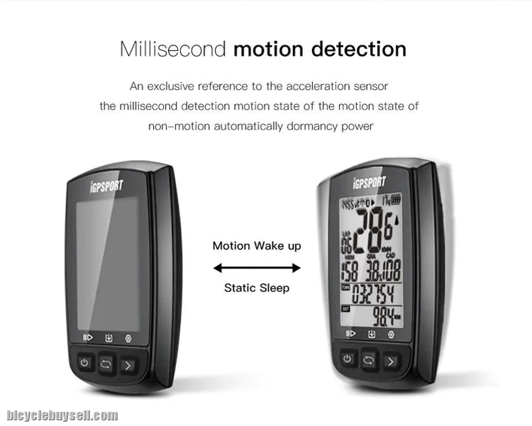 OriginaI iGPsport igs50e (black) gps speedometer ANT+ cycling computer HR Cadence Speed | 310 310t