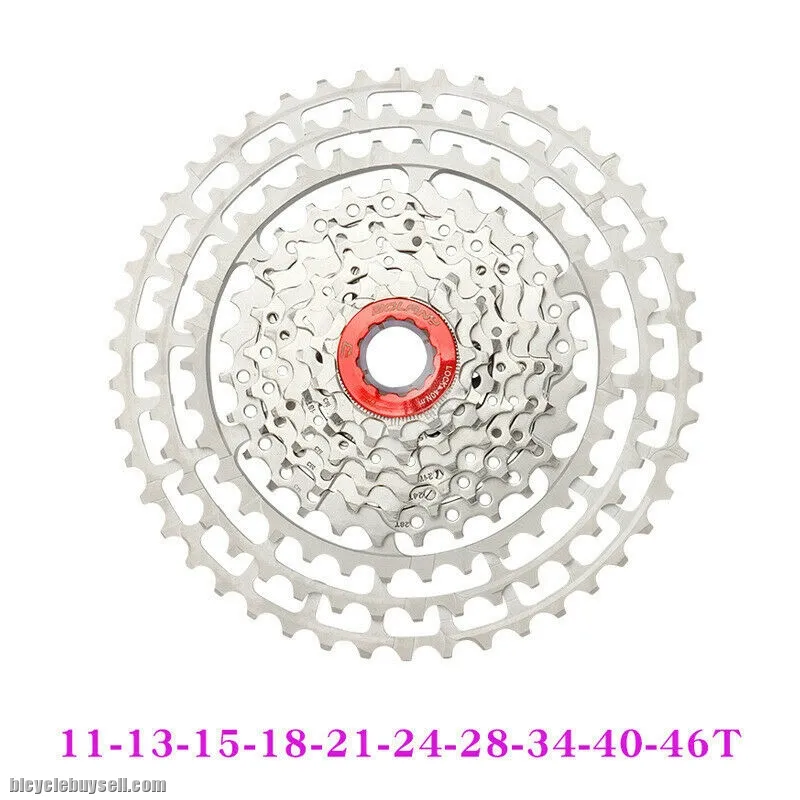 New BOLANY 10 11 Speed Cassette MTB 11-46T 330g Freewheel 10s 11S Competition-level Ultralight Flywh