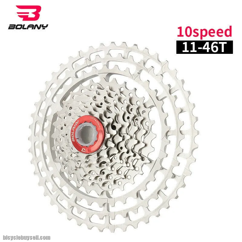 New BOLANY 10 11 Speed Cassette MTB 11-46T 330g Freewheel 10s 11S Competition-level Ultralight Flywh