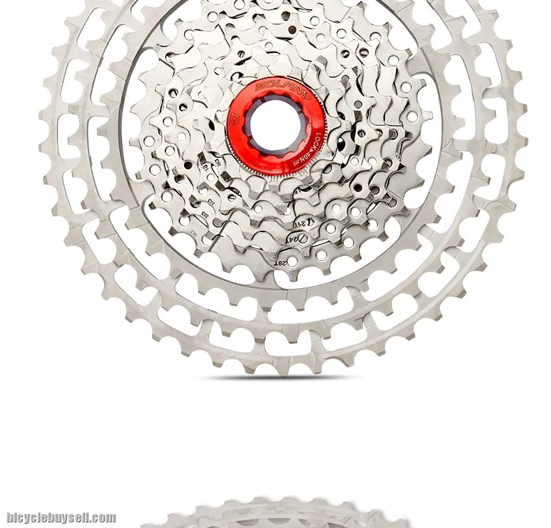 New BOLANY 10 11 Speed Cassette MTB 11-46T 330g Freewheel 10s 11S Competition-level Ultralight Flywh
