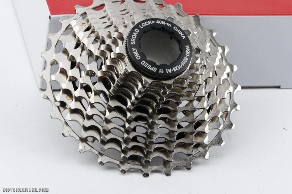 RACEWORK Lightweight 11 Speed Road Bike Cassette 11-28T 176g for Shimano R9100 SRAM Red