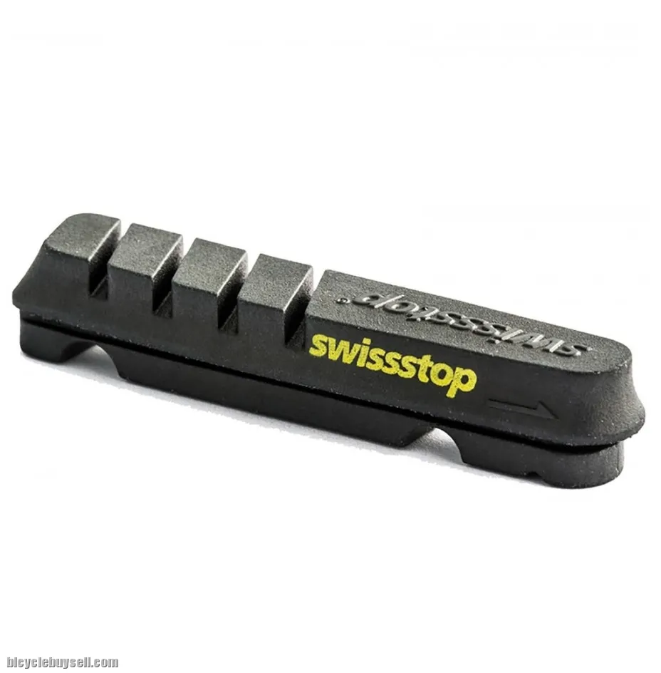 Swissstop Flash EVO Black Prince Carbon Rim Brake Pads For Wide Rims