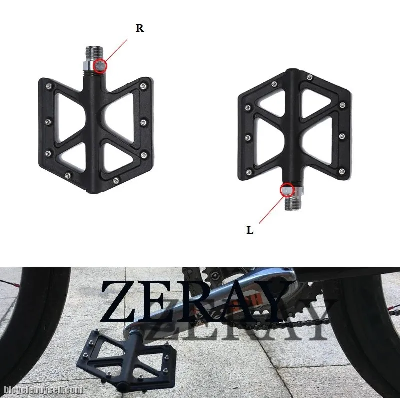 ZERAY ZP-D213 Carbon Fiber MTB Pedal Ultralight 115g Flat Pedal Road bike Mountain bike