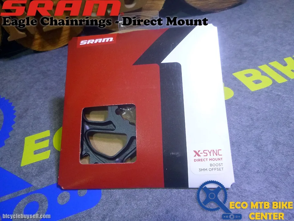 SRAM Chainring Eagle Chainrings - X-Sync Direct Mount 32T/34T 3mm Offset Boost