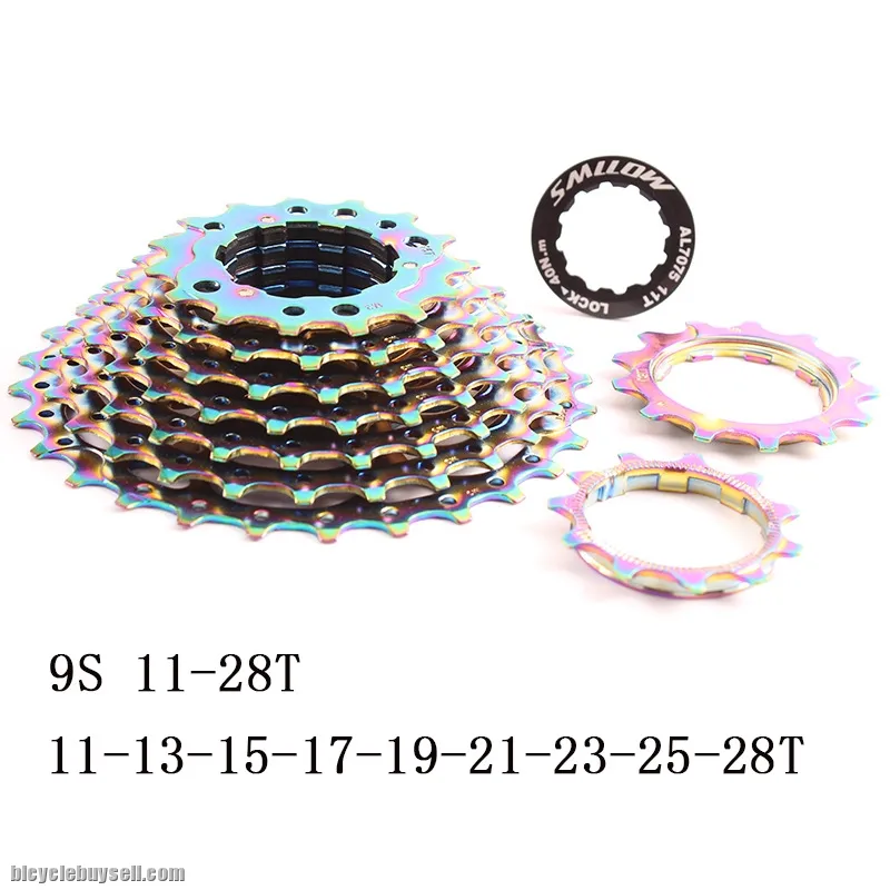 SUNSHINE SMLLOW Cassette 11-28T 9 Speed 28T Road BMX Folding Bike 9s 10s 11s