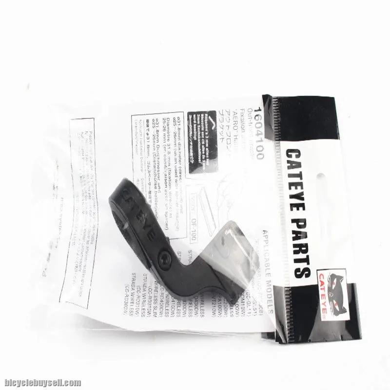 Cateye Bicycle Out Front Computer Mount Cycling Computer Bracket Flex Tight Mount Strada Stealth Pad