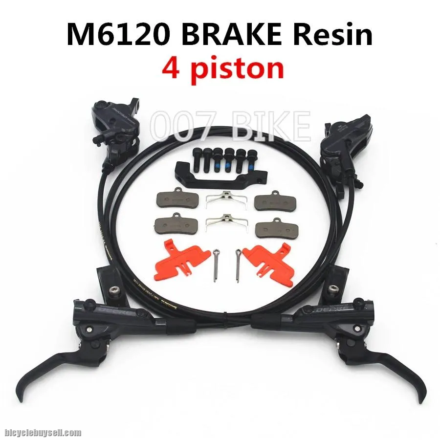SHIMANO DEORE M6000 M6100 M6120 Brake Mountain Bikes Hydraulic Disc Brake BR BL M6100 M6120 DEORE Br
