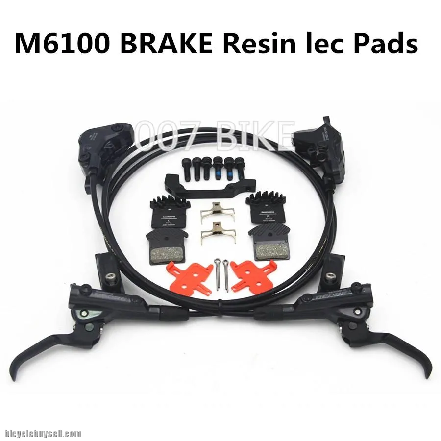 SHIMANO DEORE M6000 M6100 M6120 Brake Mountain Bikes Hydraulic Disc Brake BR BL M6100 M6120 DEORE Br