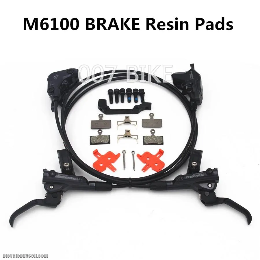 SHIMANO DEORE M6000 M6100 M6120 Brake Mountain Bikes Hydraulic Disc Brake BR BL M6100 M6120 DEORE Br