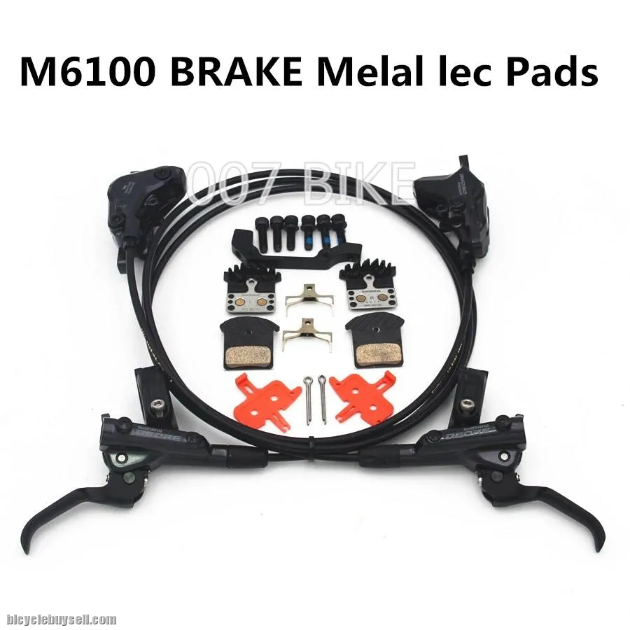 SHIMANO DEORE M6000 M6100 M6120 Brake Mountain Bikes Hydraulic Disc Brake BR BL M6100 M6120 DEORE Br