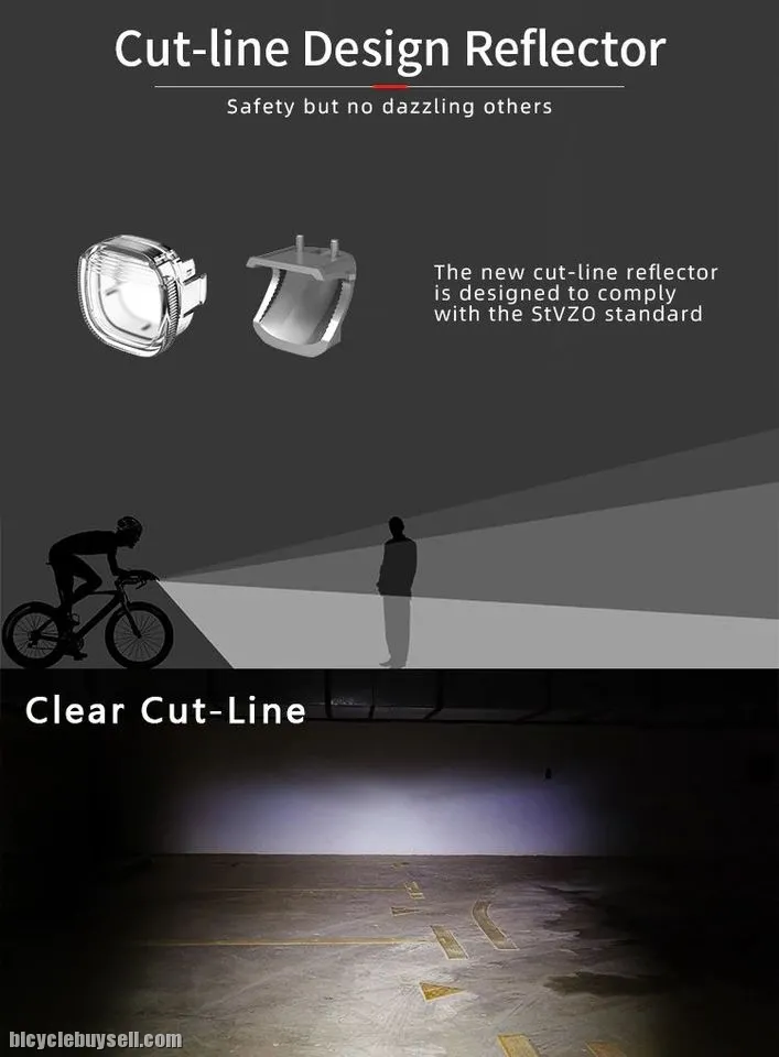 ENFITNIX 20 NEW Navi800 smart bicycle front light auto start stop| CAteye RAvemen cree headlights la