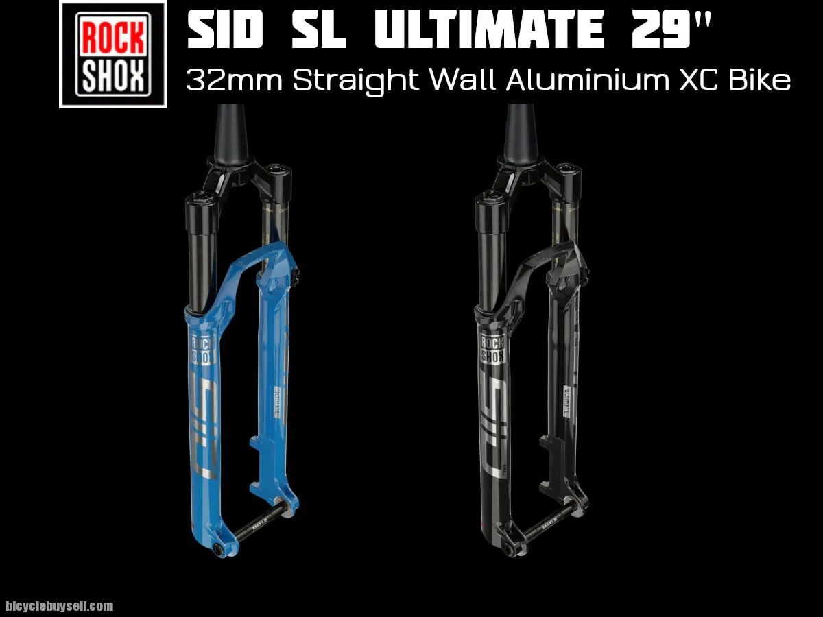 ROCKSHOX SID SL ULTIMATE XC FORK 29er Remote Debon Air 32mm Straight Wall Aluminium MTB  Chargerâ„¢ Ra