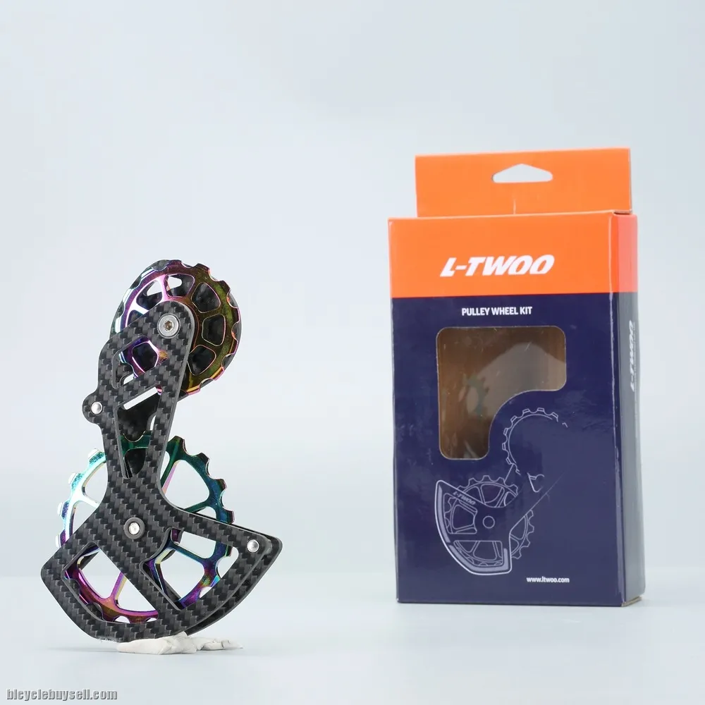 WFL CARBON FIBER CERAMIC BEARING 17T REAR DERAILLEUR JOCKEY PULLEY sram red rival force