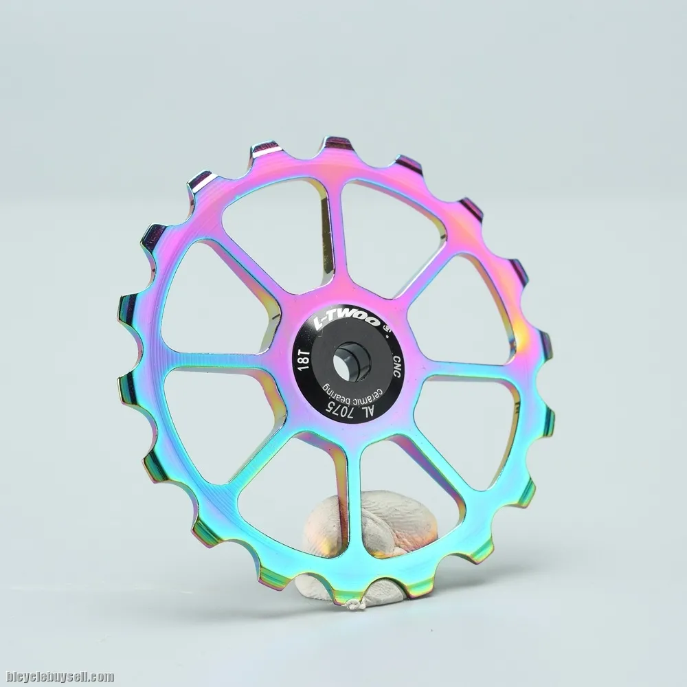 WFL CARBON FIBER CERAMIC BEARING 17T REAR DERAILLEUR JOCKEY PULLEY sram red rival force