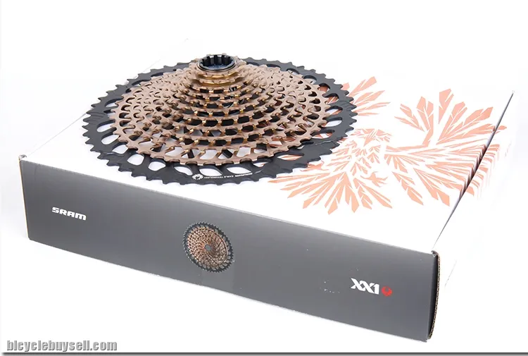 SRAM Eagle XX1 groupset 10-52t rose gold