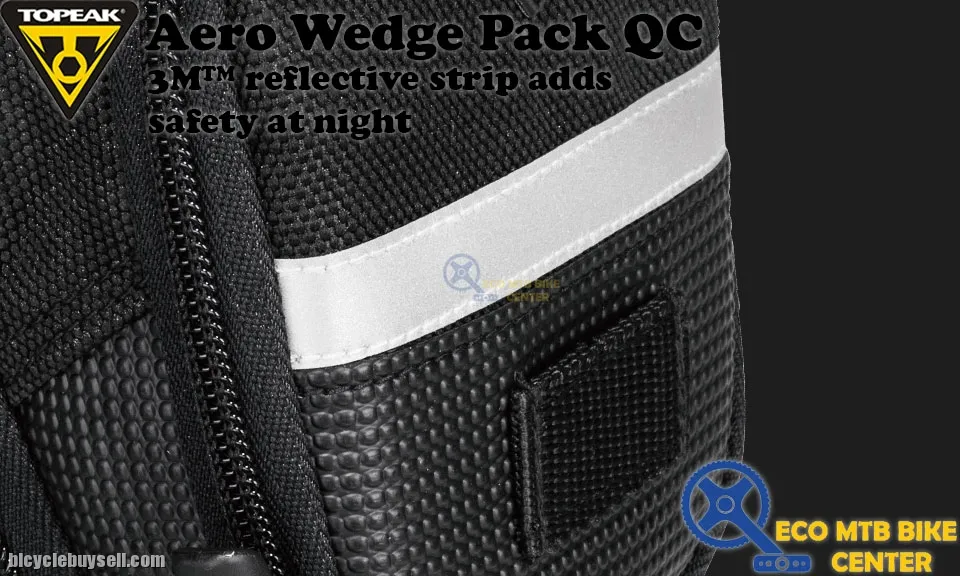 TOPEAK Saddle Bag Aero Wedge Pack QC (QuickClick System)