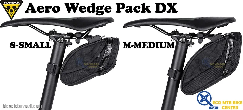 TOPEAK Saddle Bags Aero Wedge Pack DX