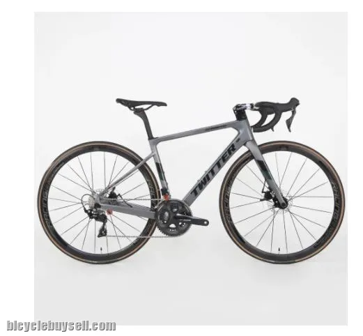 Twitter 2021 Road Bike 22 Speed Hydraulic Disc Brake Road Bike Carbon Frame Fork Wheelset 105 R7000