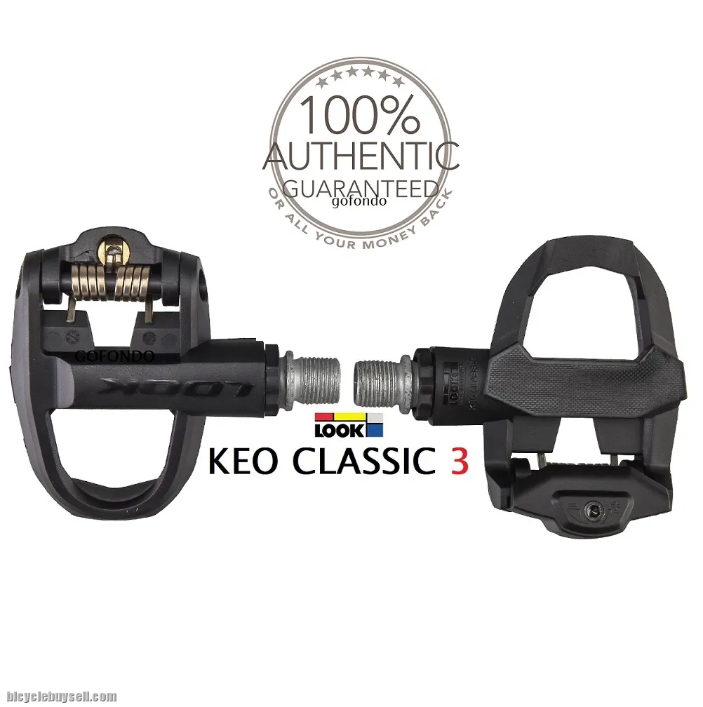 Look Keo Classic 3 Pedals with Keo Grip Cleat