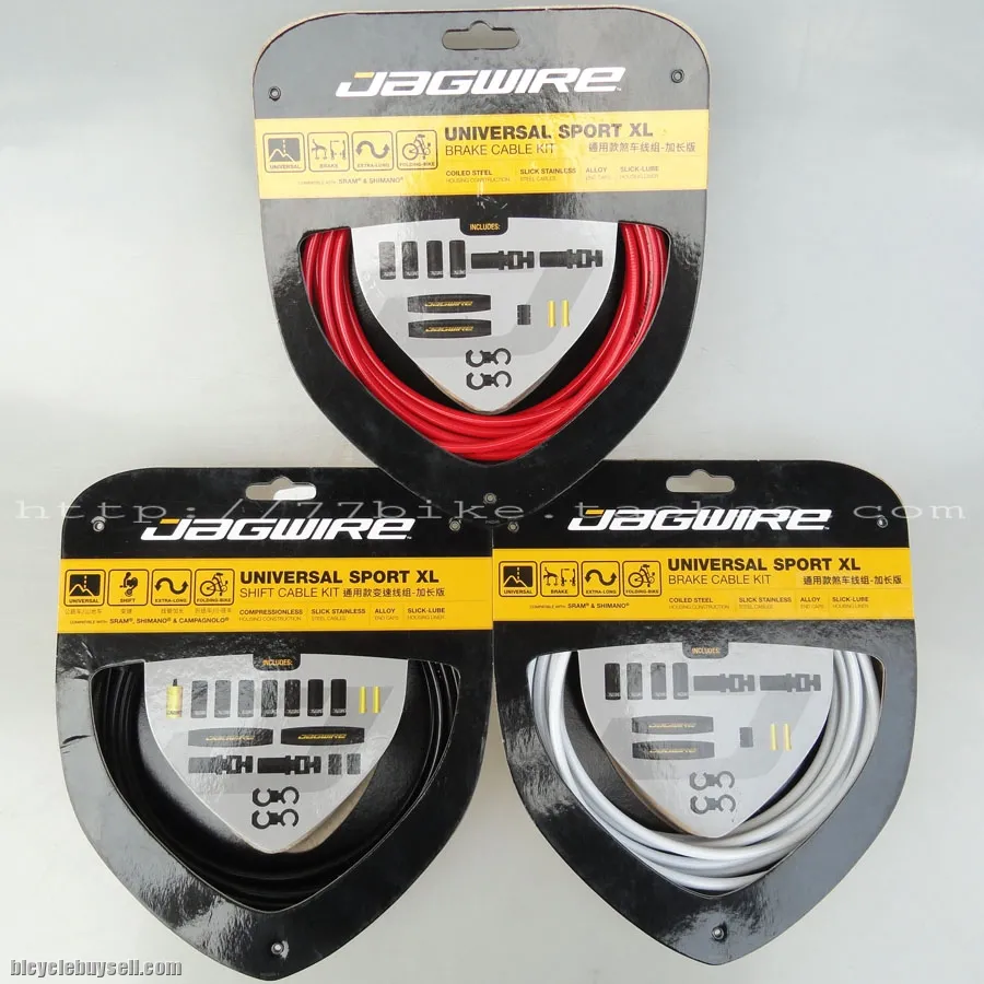 Jagwire Universal Sport XL Shift Kit Brake Kit Folding Bike SHIFT Brake CABLE SET Lengthened pipelin