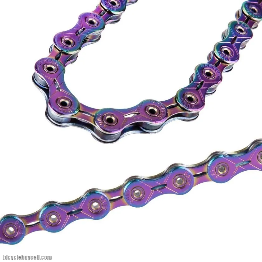 ZTTO 12S SLR Chain 12s Colorful Road Bicycle ultralight Durable missing link Rainbow Chains for mtb