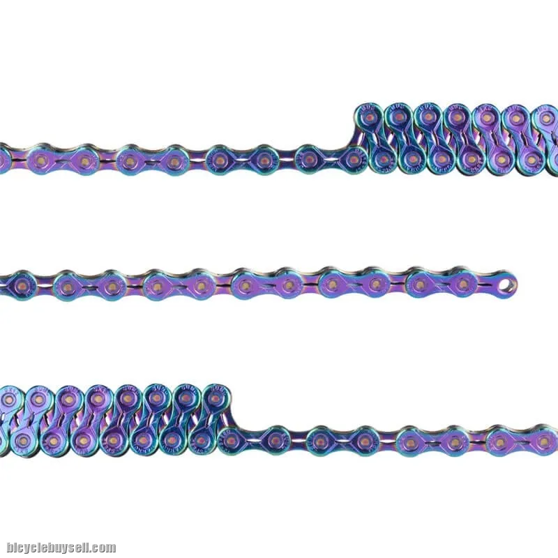 ZTTO 12S SLR Chain 12s Colorful Road Bicycle ultralight Durable missing link Rainbow Chains for mtb